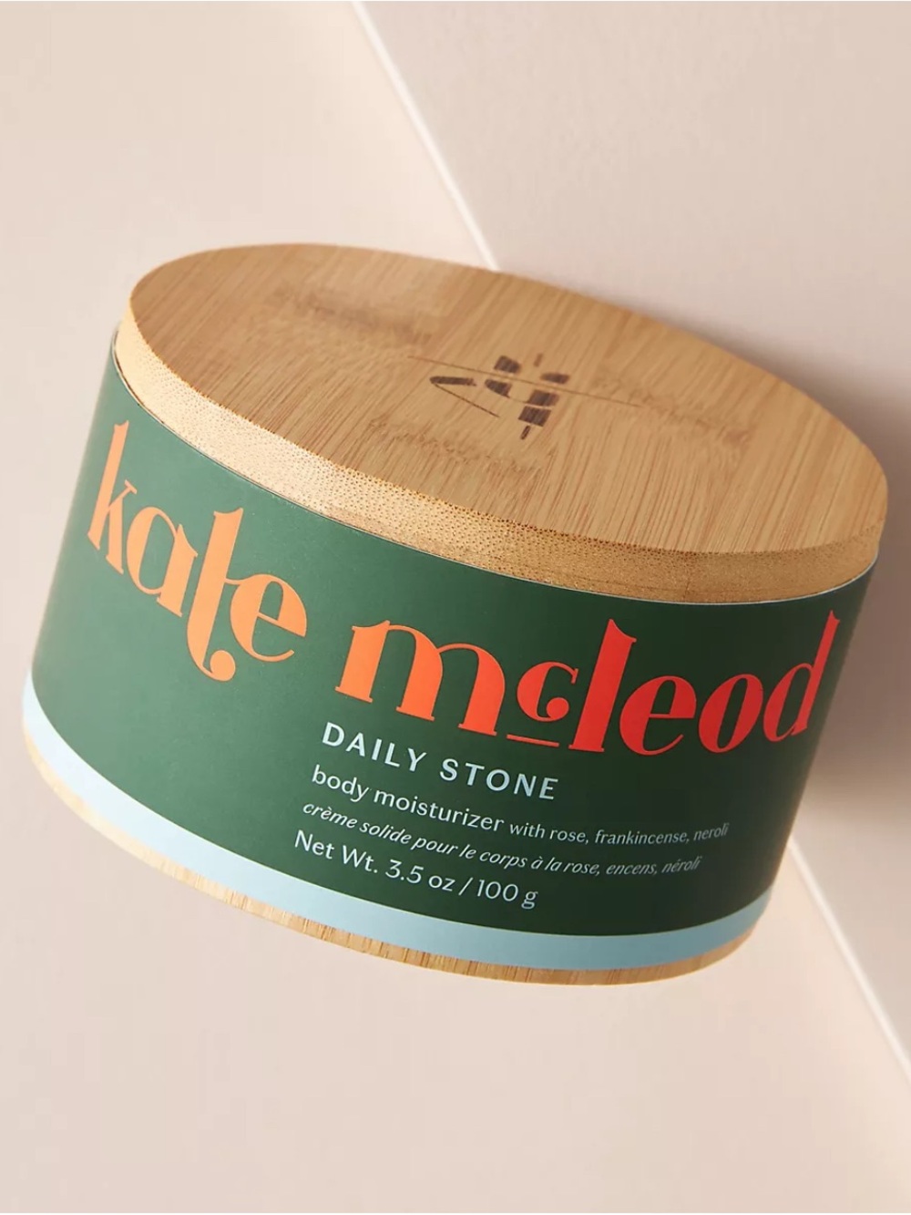 Daily Stone Body Moisturizer — Green
